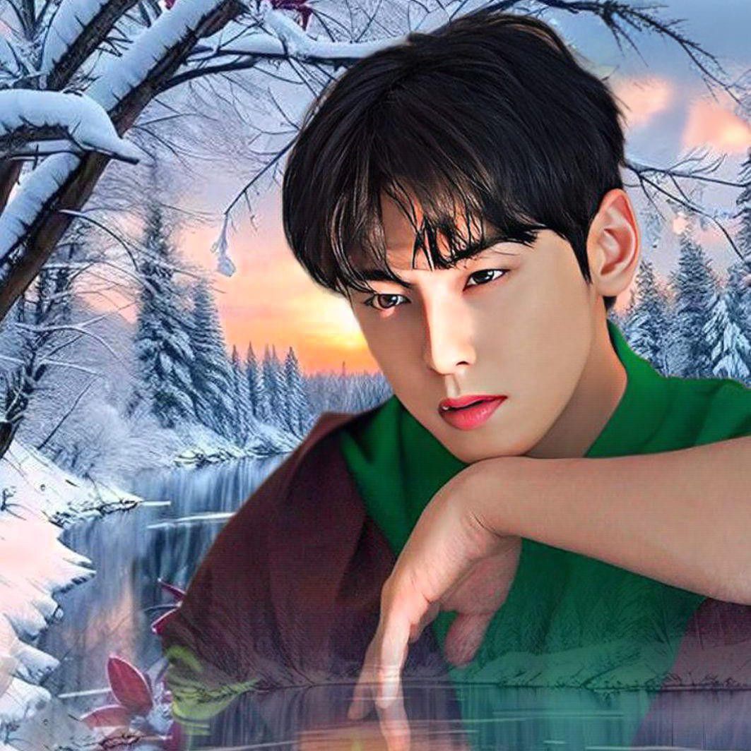 A moment captured by Eunwoo (ASTRO)'s fan