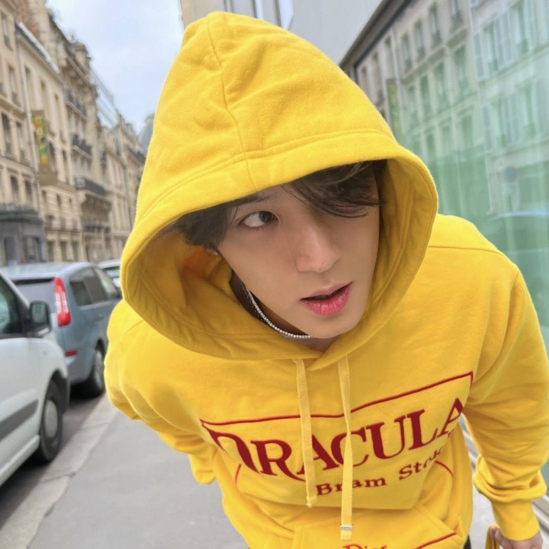 Recent activity shot of Mingyu (SEVENTEEN)