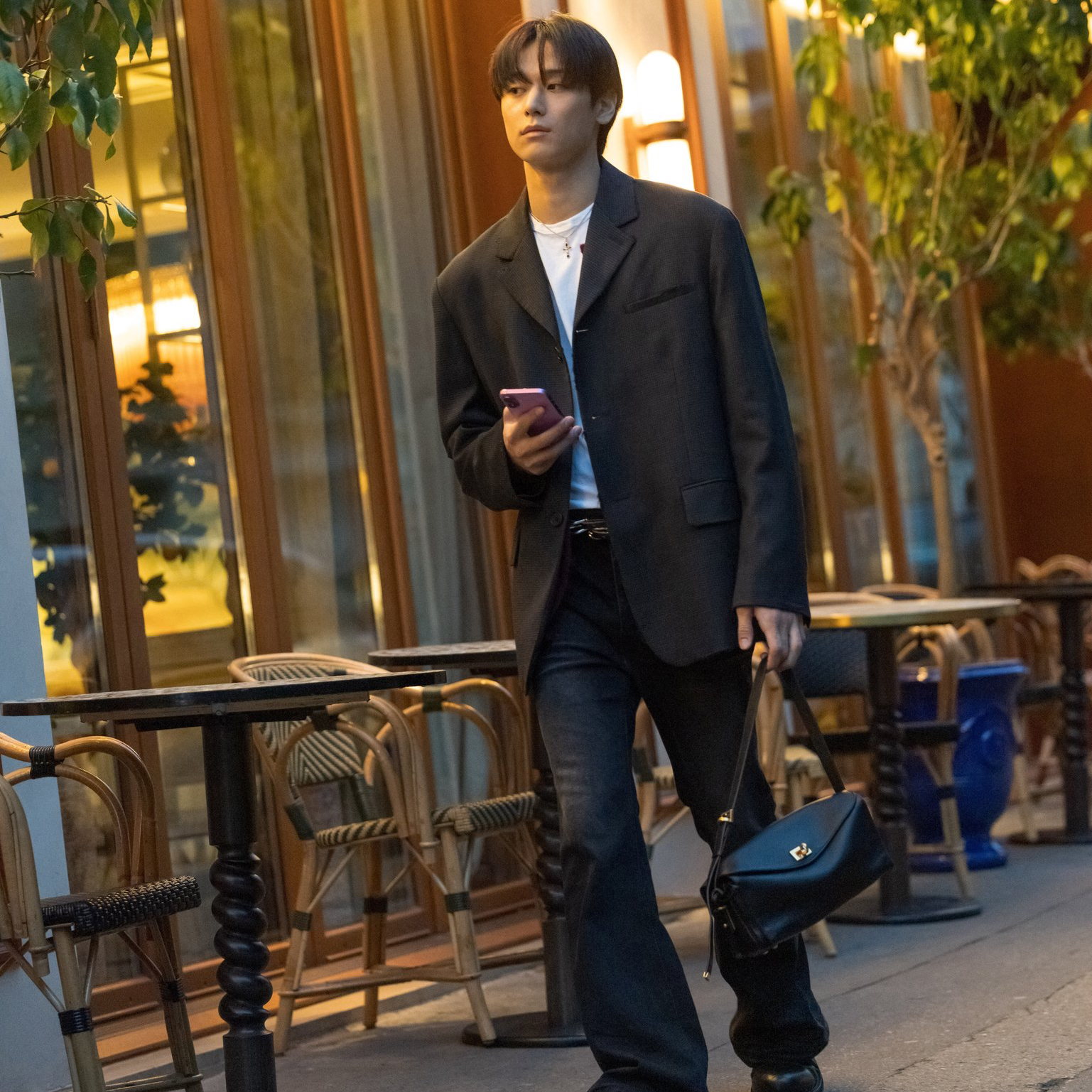 Behind-the-scenes cut of Juyeon (THE BOYZ)