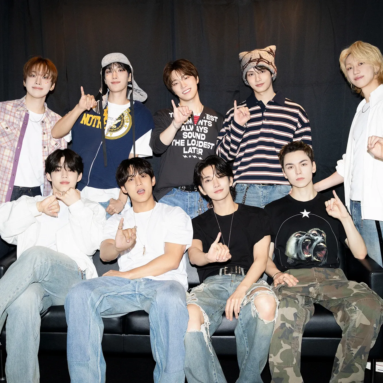 세븐틴의 비하인드 컷