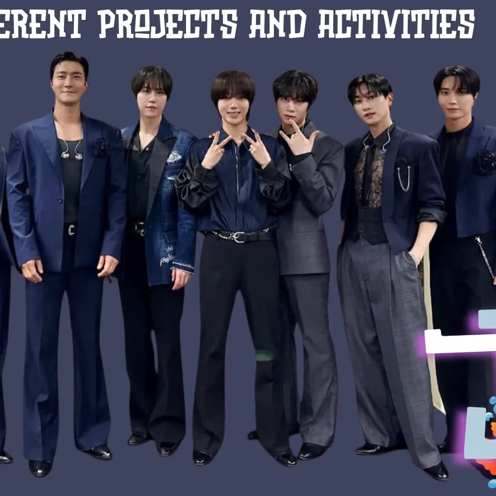 Potret di balik layar Super Junior