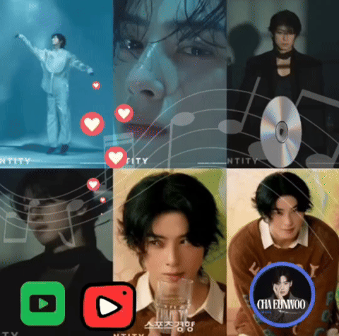 A moment captured by Eunwoo (ASTRO)'s fan