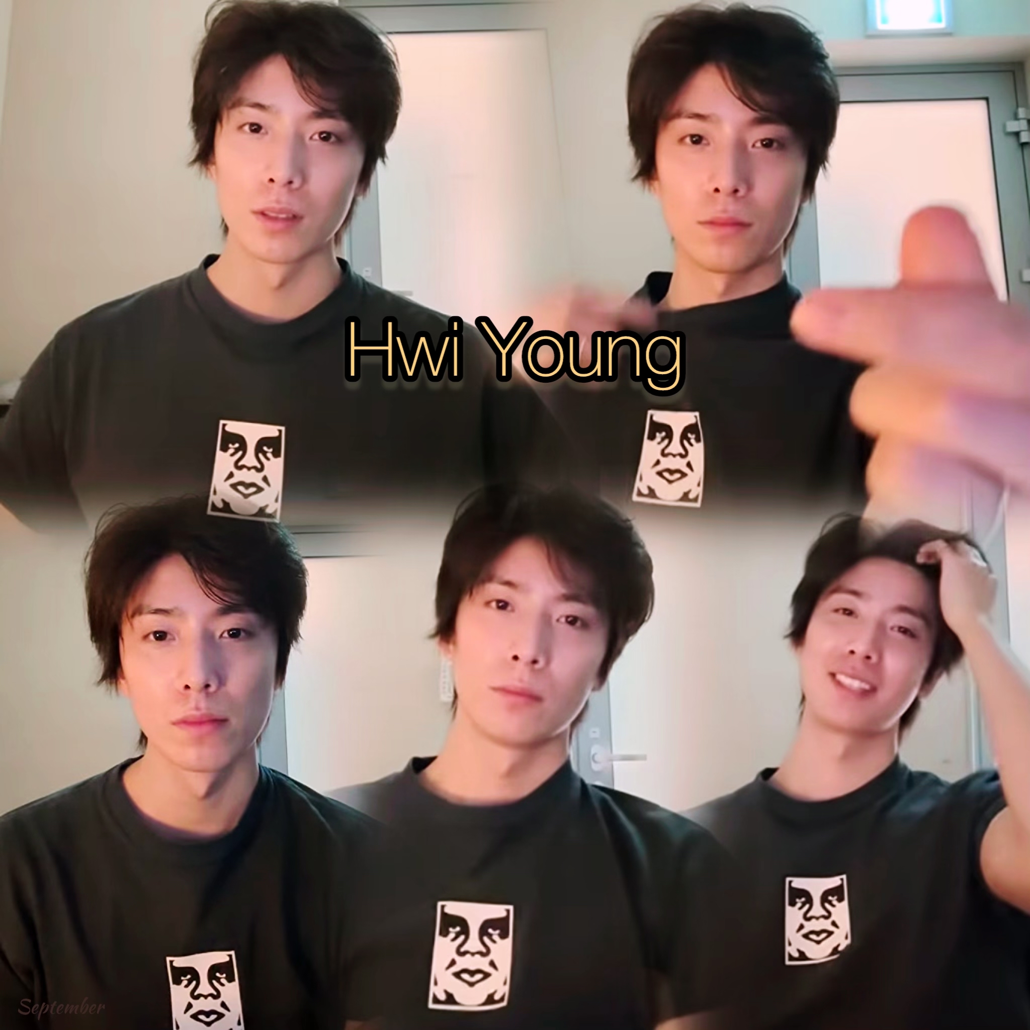 A moment captured by Hwiyoung (SF9)'s fan