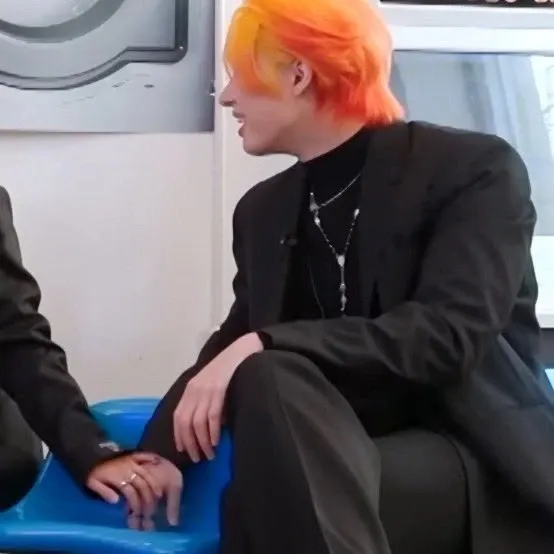 A moment captured by Mingi (ATEEZ)'s fan