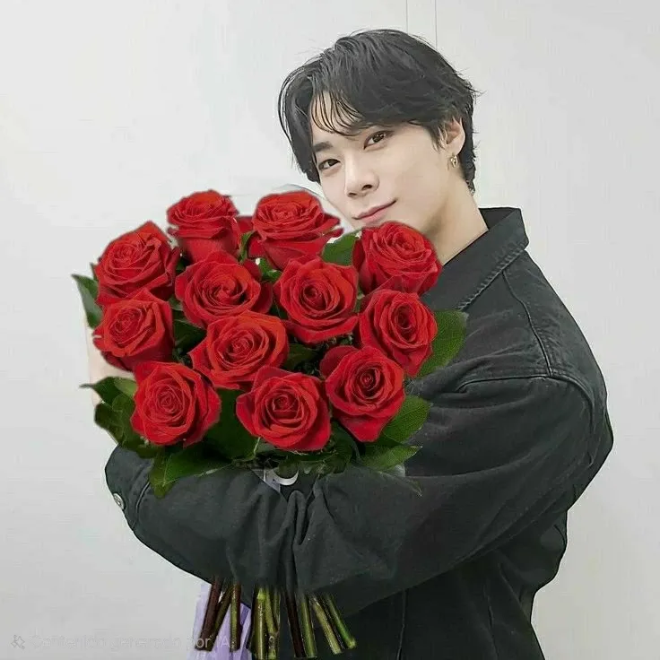 Recent activity shot of Moonbin (ASTRO)