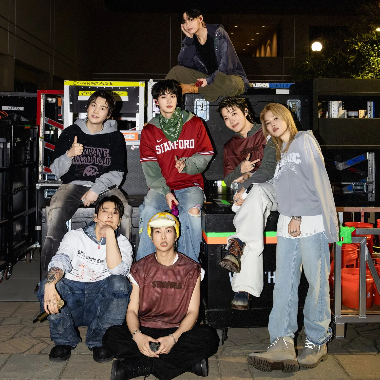 Recent activity shot of BTS