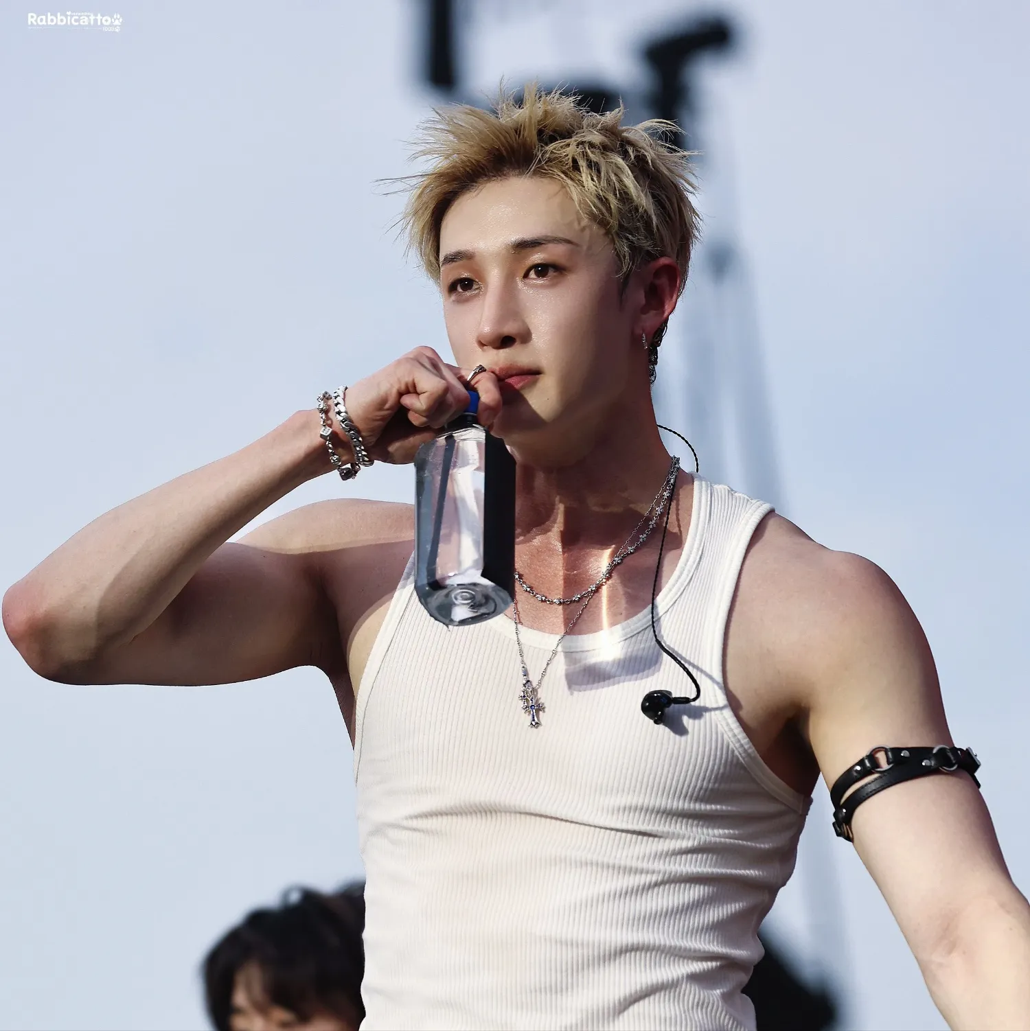 A moment captured by Bang Chan (Stray Kids)'s fan