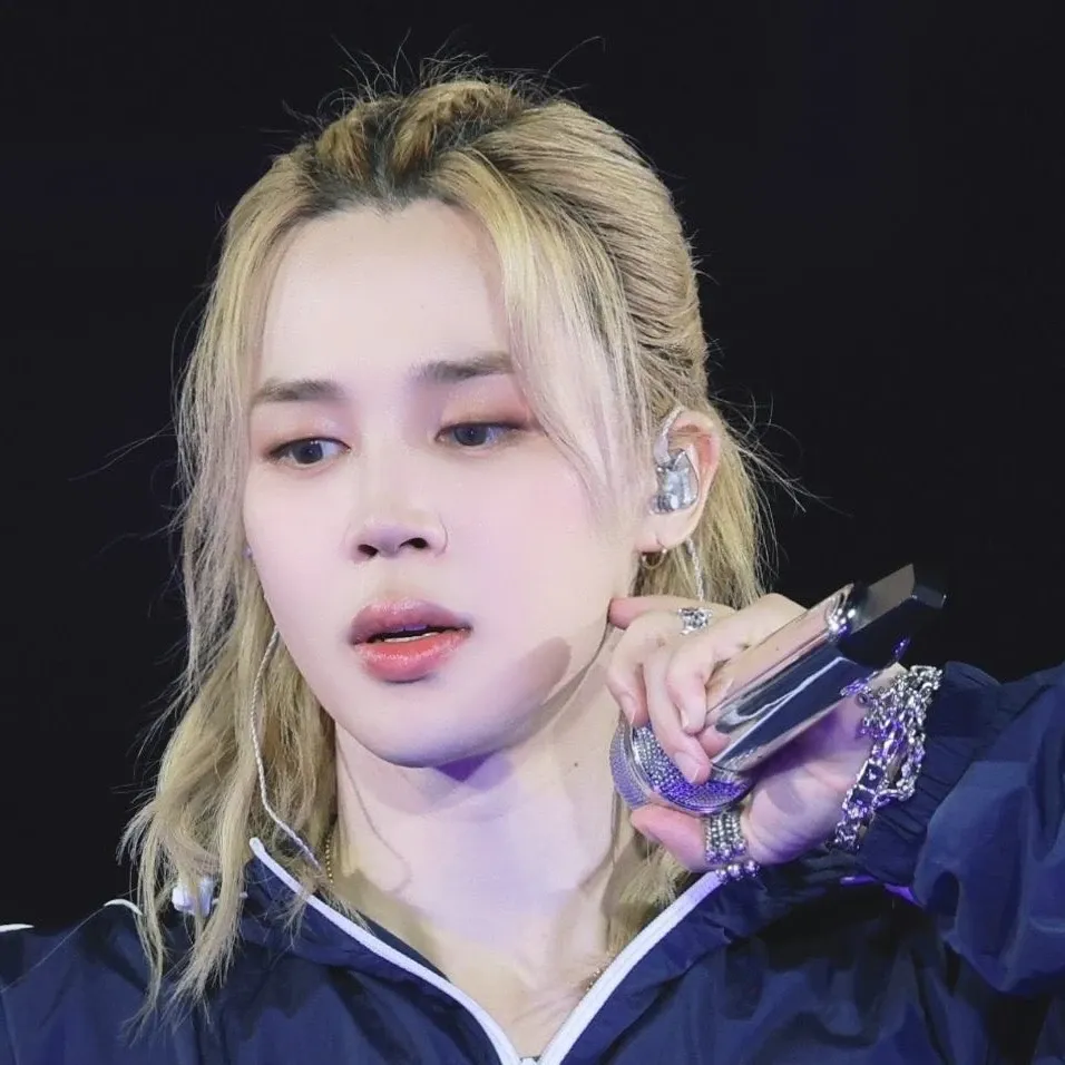 Recent activity shot of Jimin (BTS)