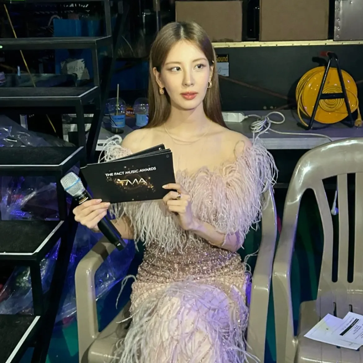 A moment captured by Seohyun (Girls' Generation)'s fan