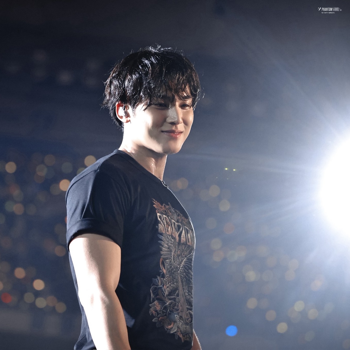 Recent activity shot of Mingyu (SEVENTEEN)