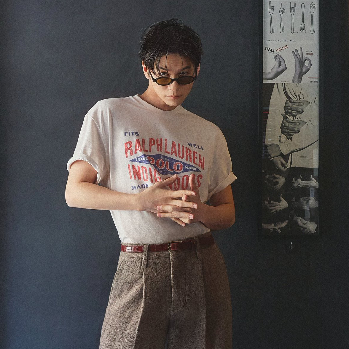 옹성우의 비하인드 컷