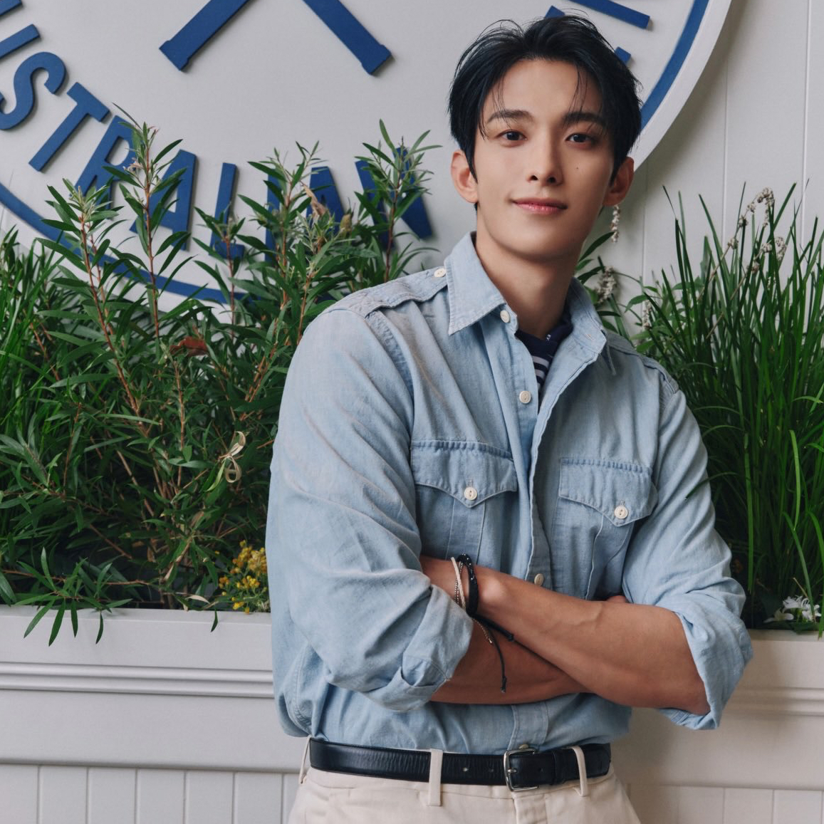 A moment captured by DK (SEVENTEEN)'s fan