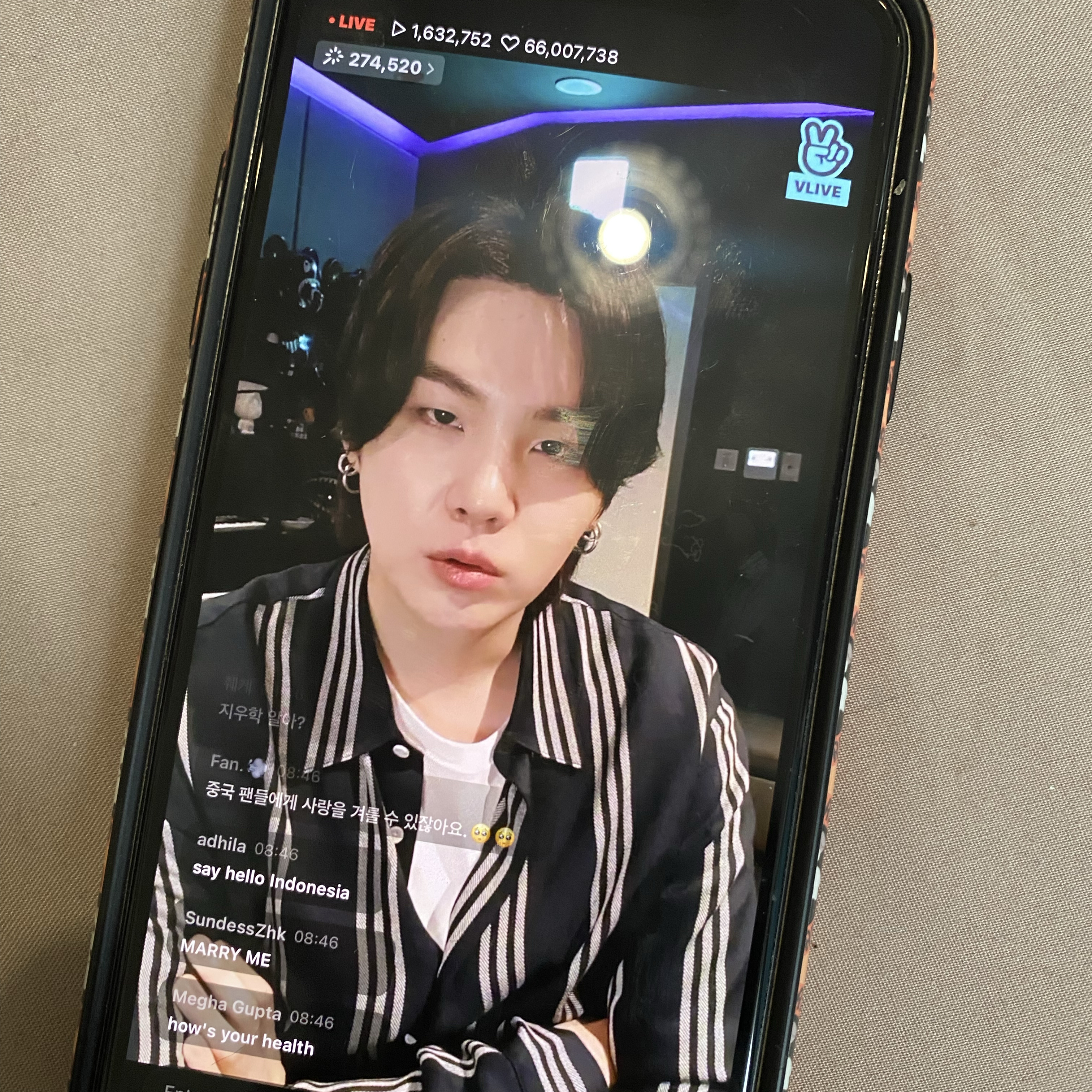 Latest photo of SUGA (BTS)