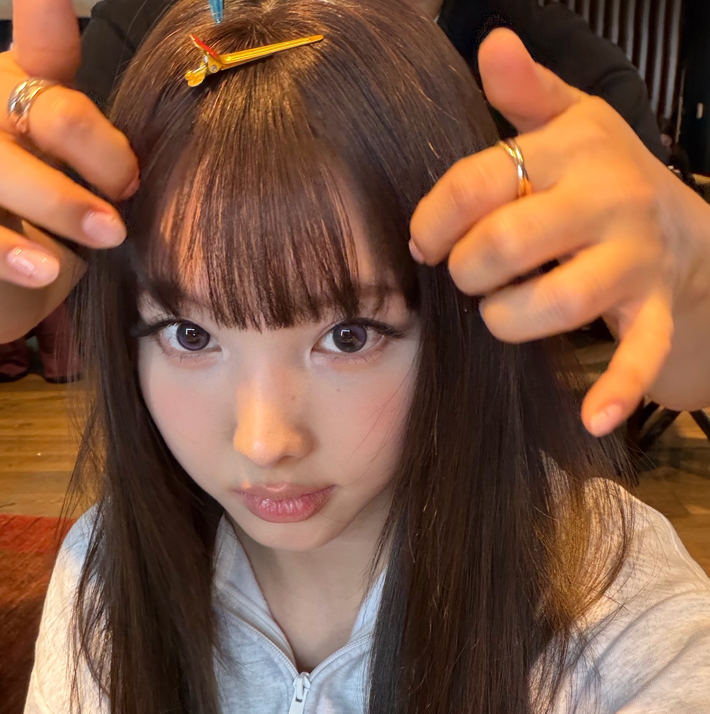 A moment captured by Nayeon (TWICE)'s fan