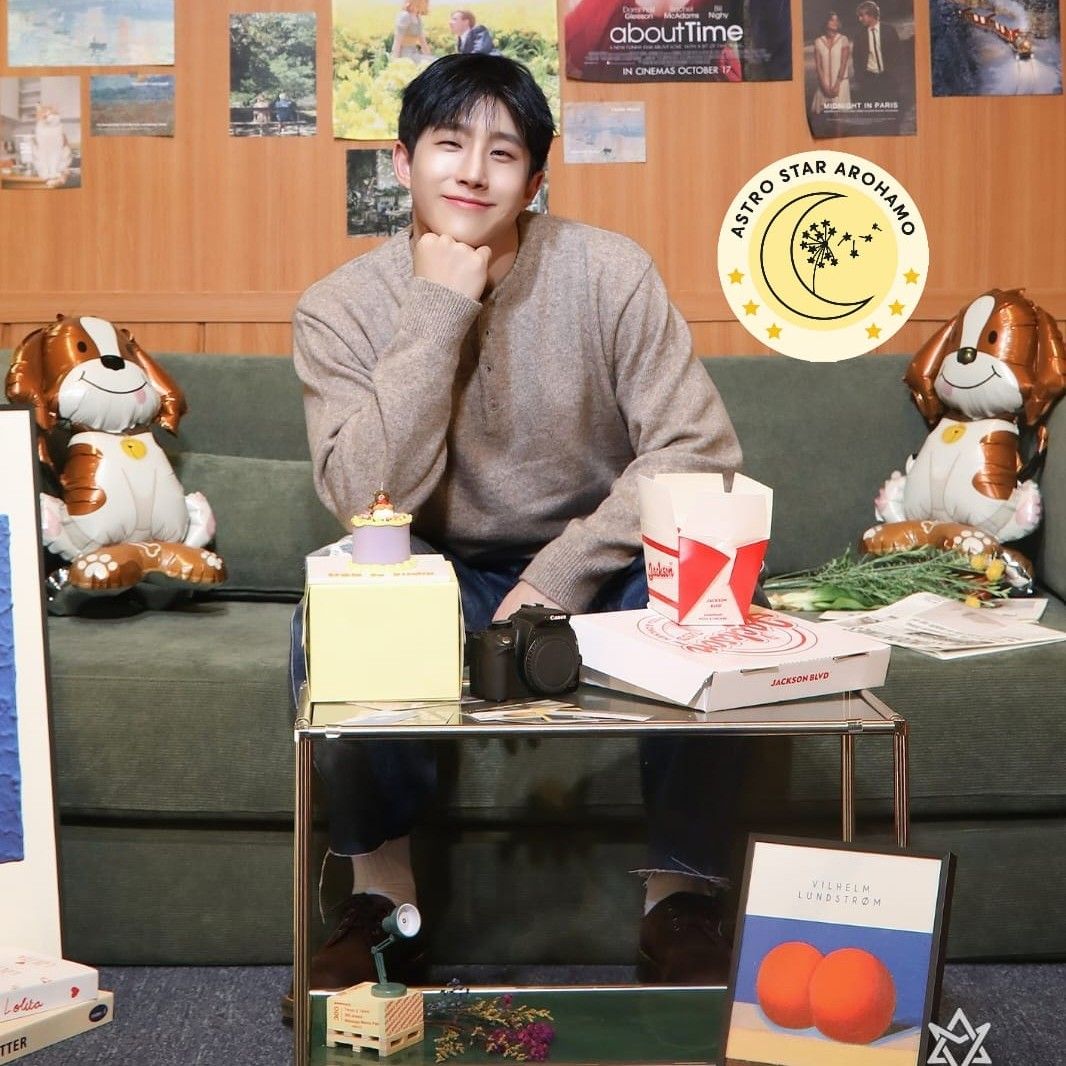 Recent activity shot of Jinjin (ASTRO)