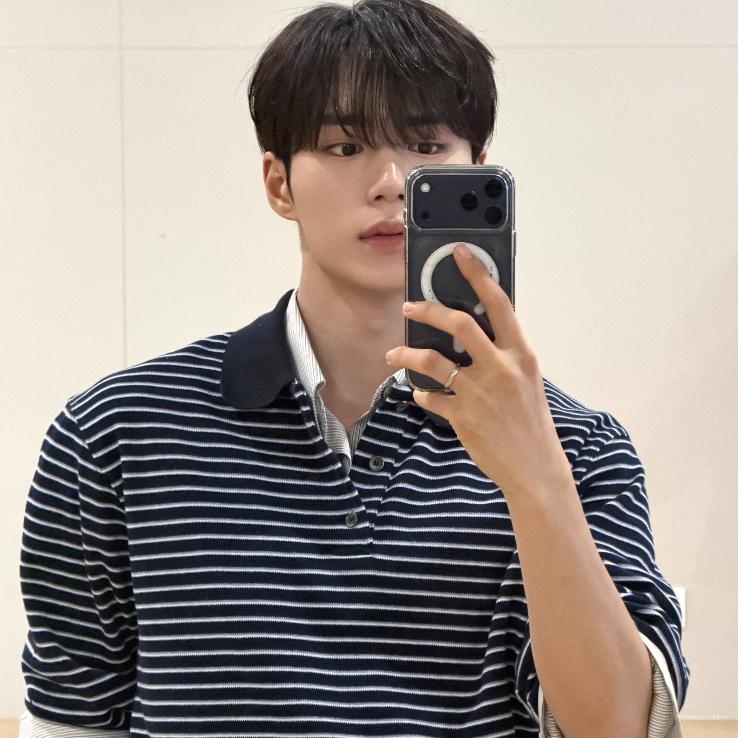 Recent activity shot of Kim Junseo (ALPHA DRIVE ONE)