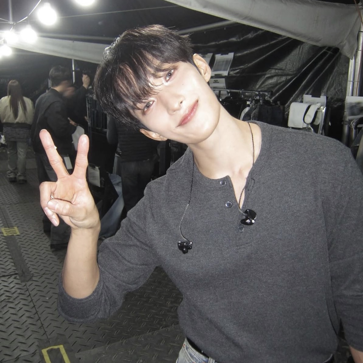 A moment captured by DK (SEVENTEEN)'s fan