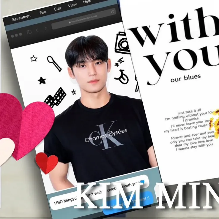 Behind-the-scenes cut of Mingyu (SEVENTEEN)