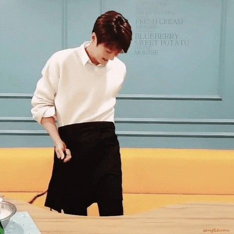 A moment captured by Shin Hyesung (SHINHWA)'s fan