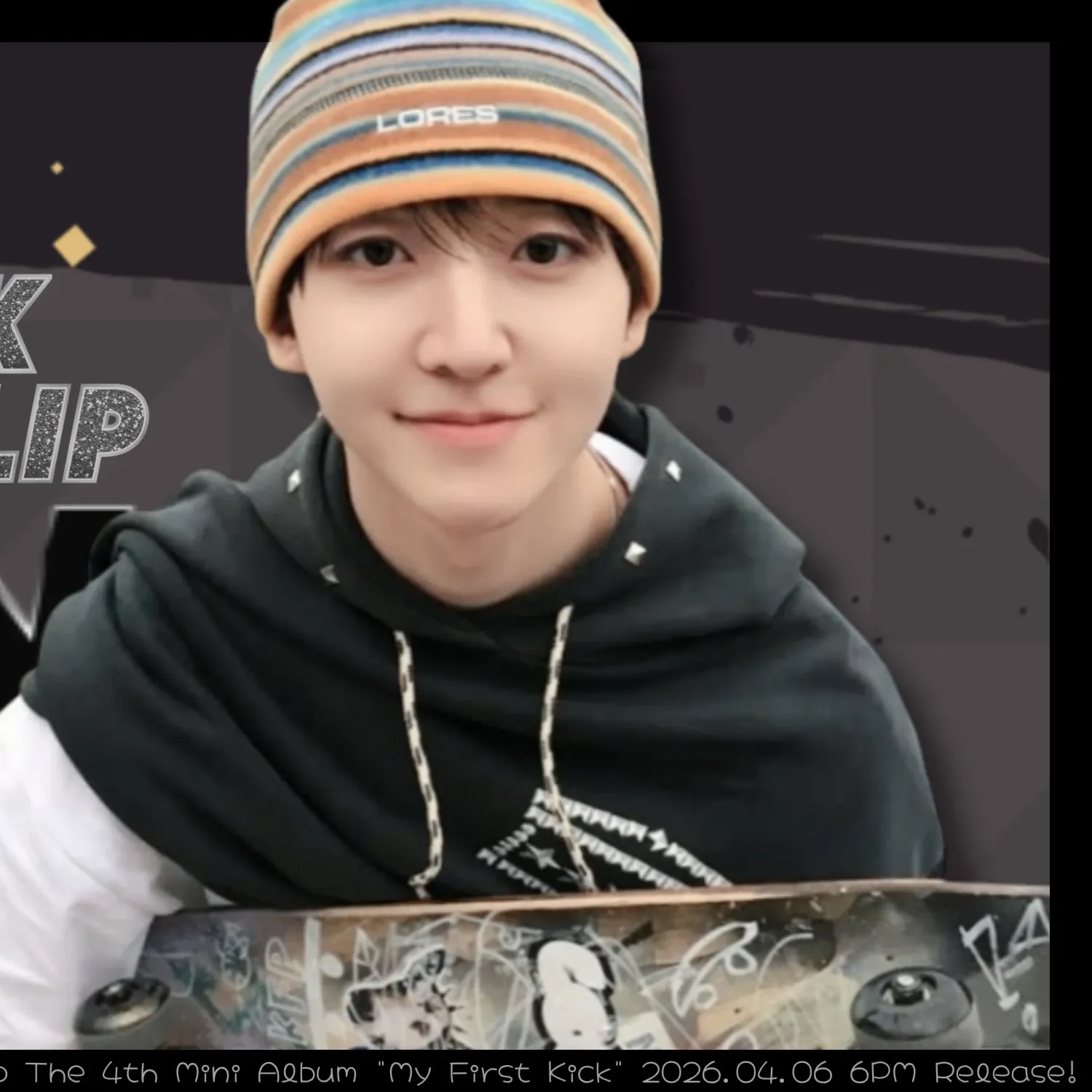 Behind-the-scenes cut of Donghyeon (KickFlip)