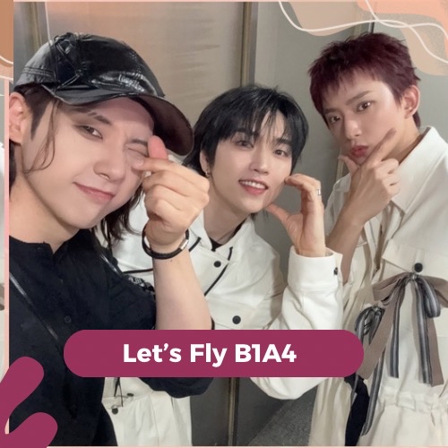 B1A4粉丝拍下的瞬间