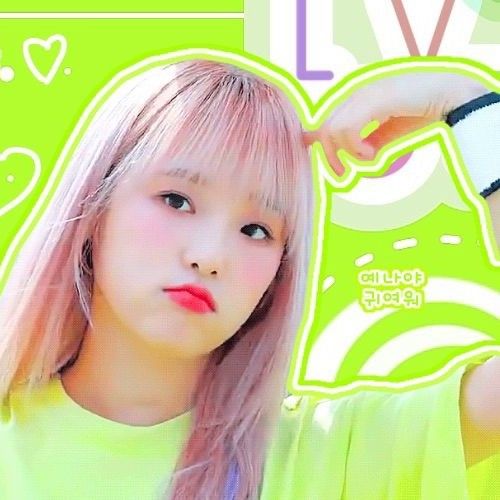 Behind-the-scenes cut of Choi Yena