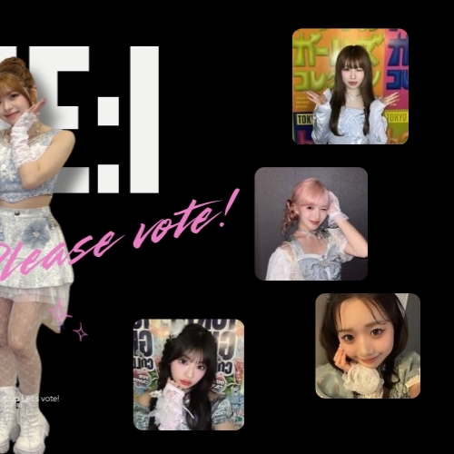 A moment captured by ME:I's fan