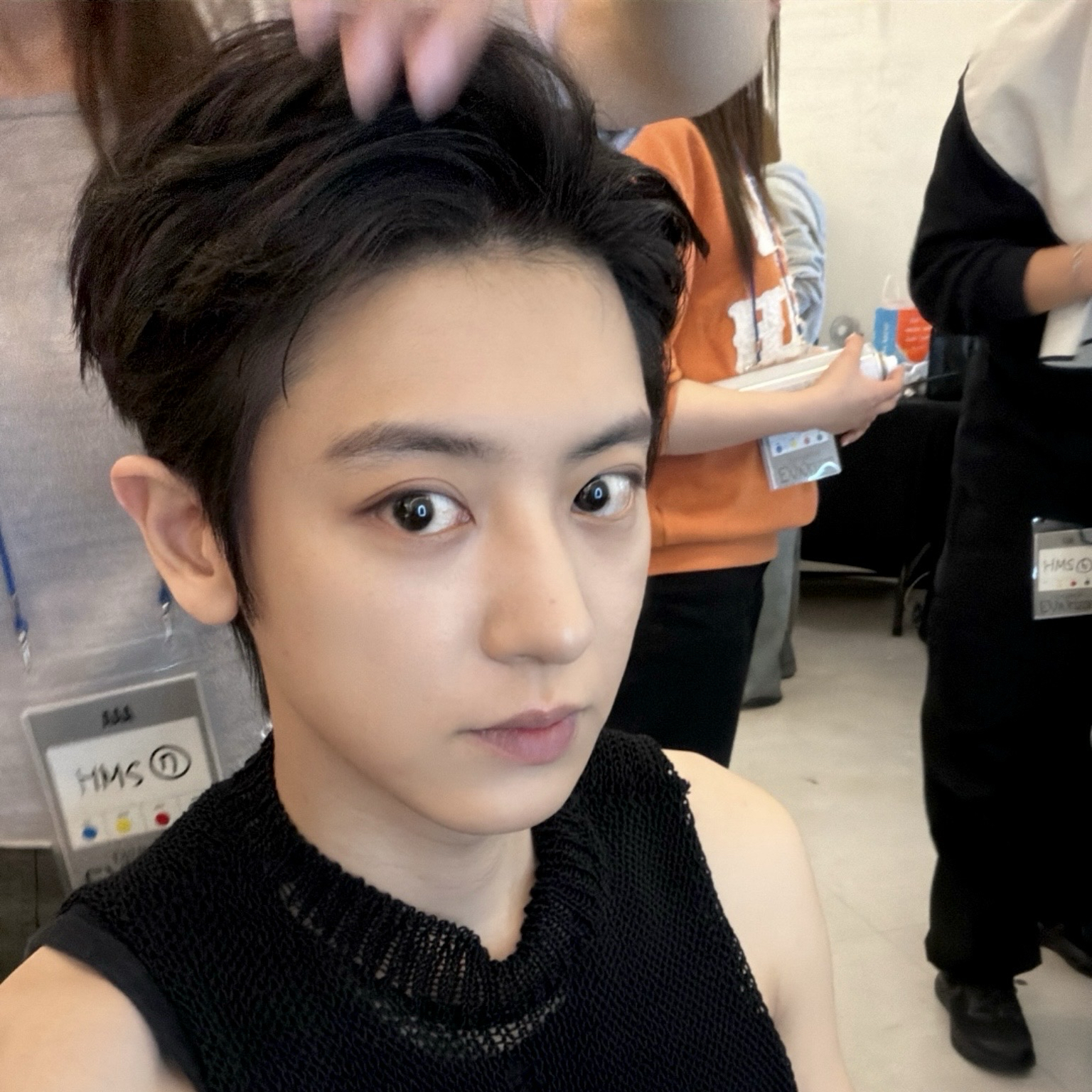 찬열 (EXO)의 비하인드 컷