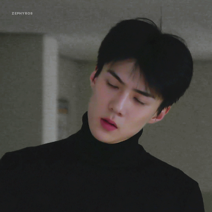 세훈 (EXO)의 비하인드 컷