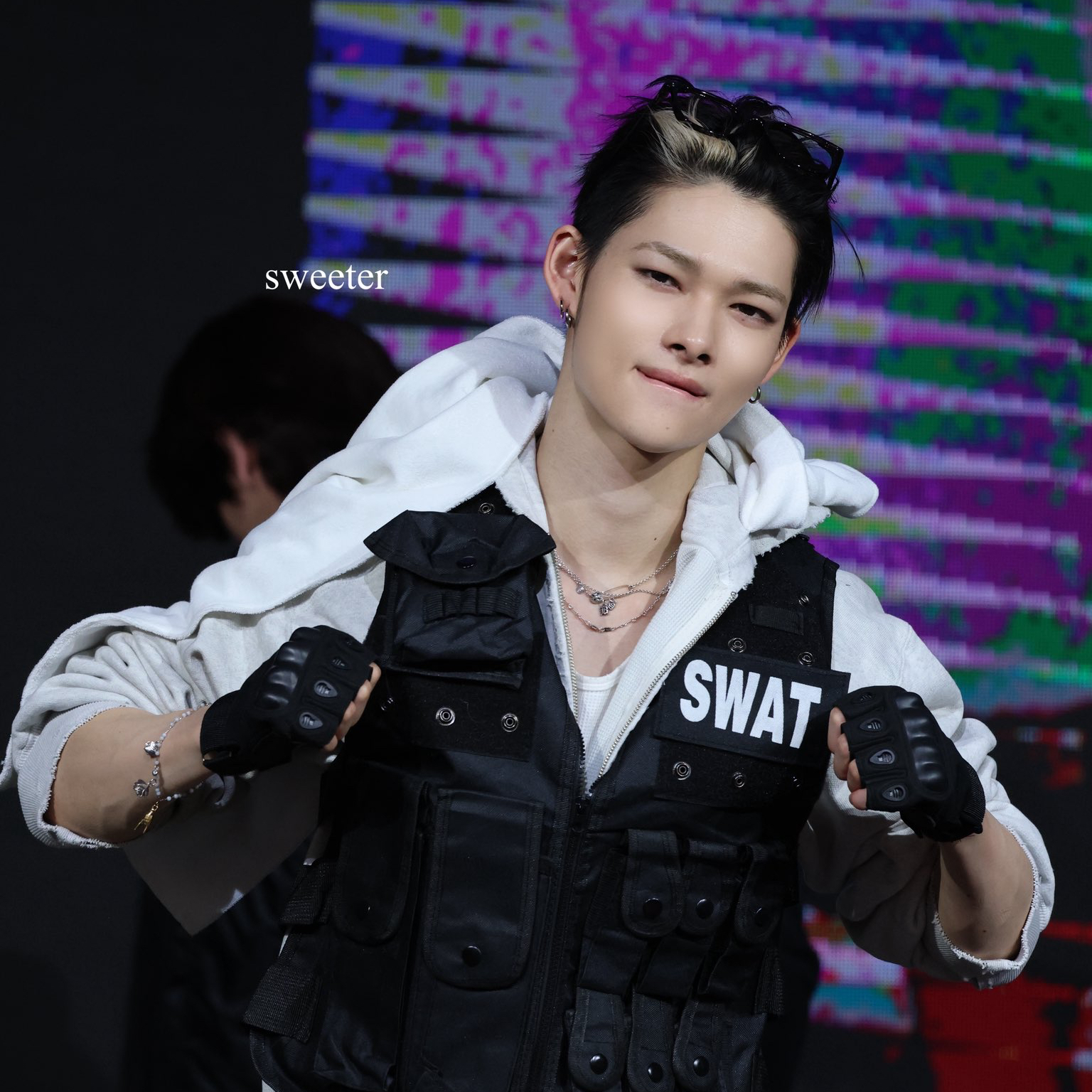 A moment captured by NI-KI (ENHYPEN)'s fan