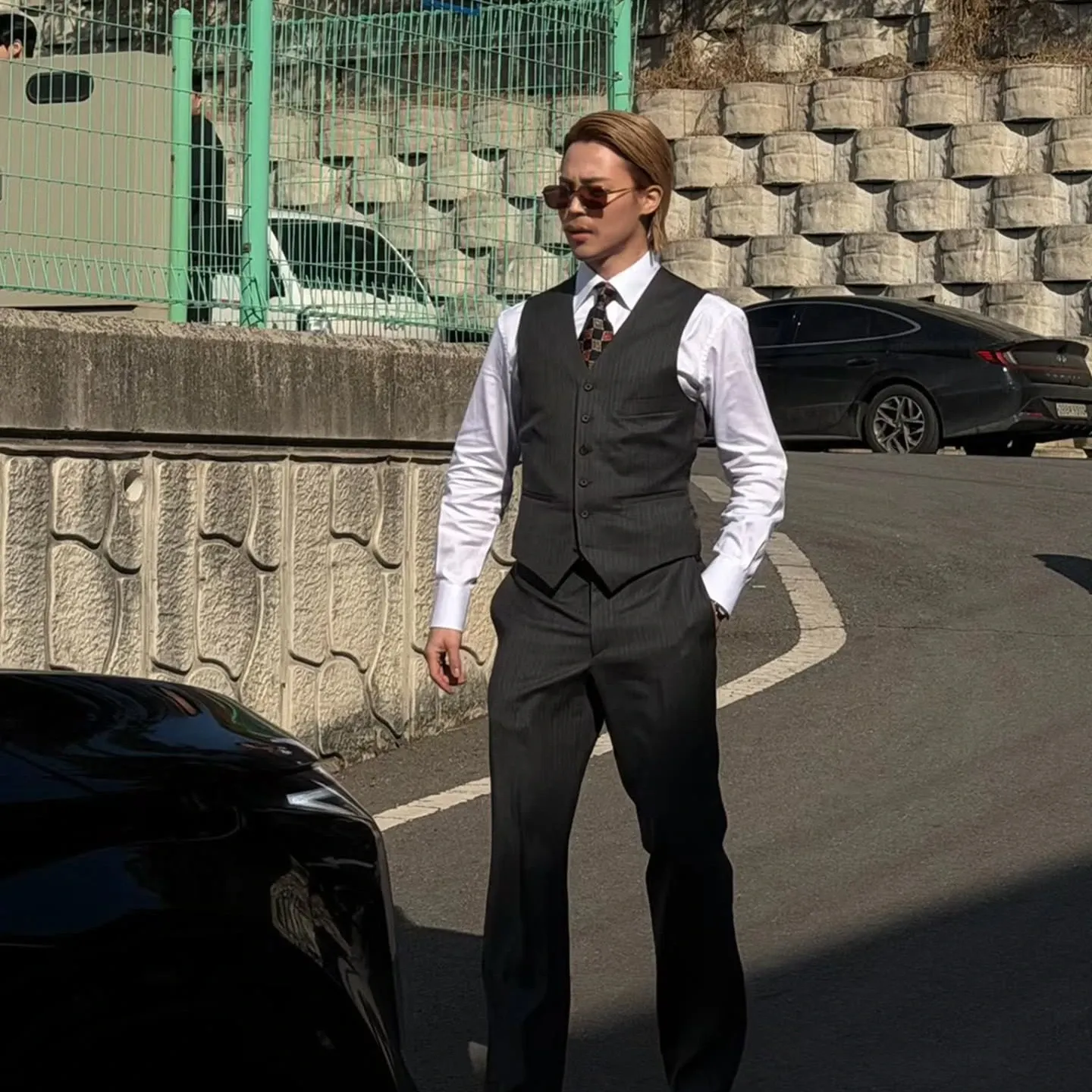 A moment captured by BTS's fan