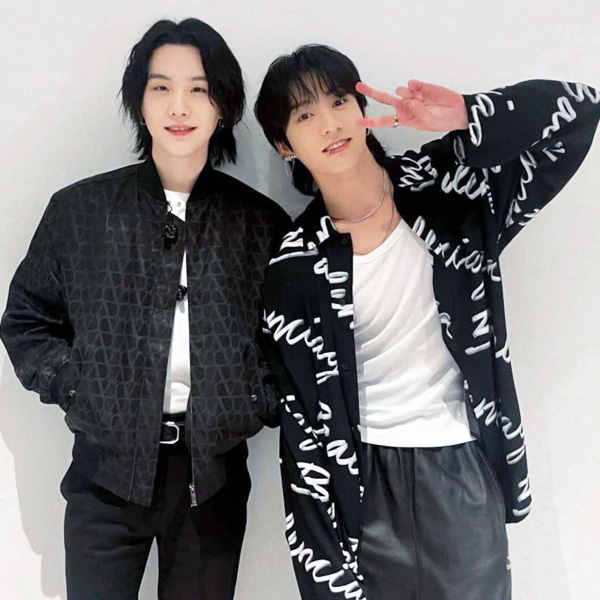 Momen yang diabadikan oleh penggemar SUGA (BTS)