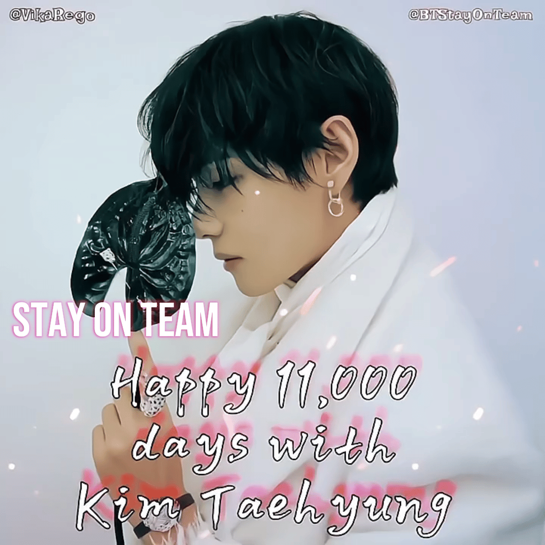 A moment captured by V (BTS)'s fan