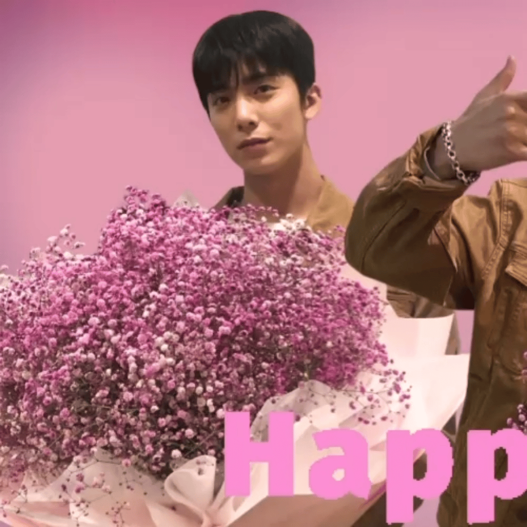 Recent activity shot of Hwiyoung (SF9)