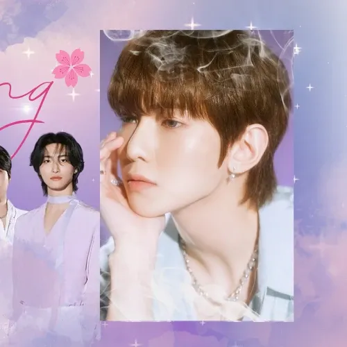 Recent activity shot of Yeosang (ATEEZ)