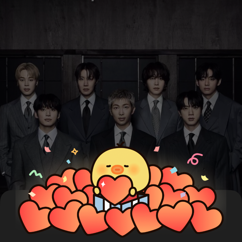 A moment captured by BTS's fan