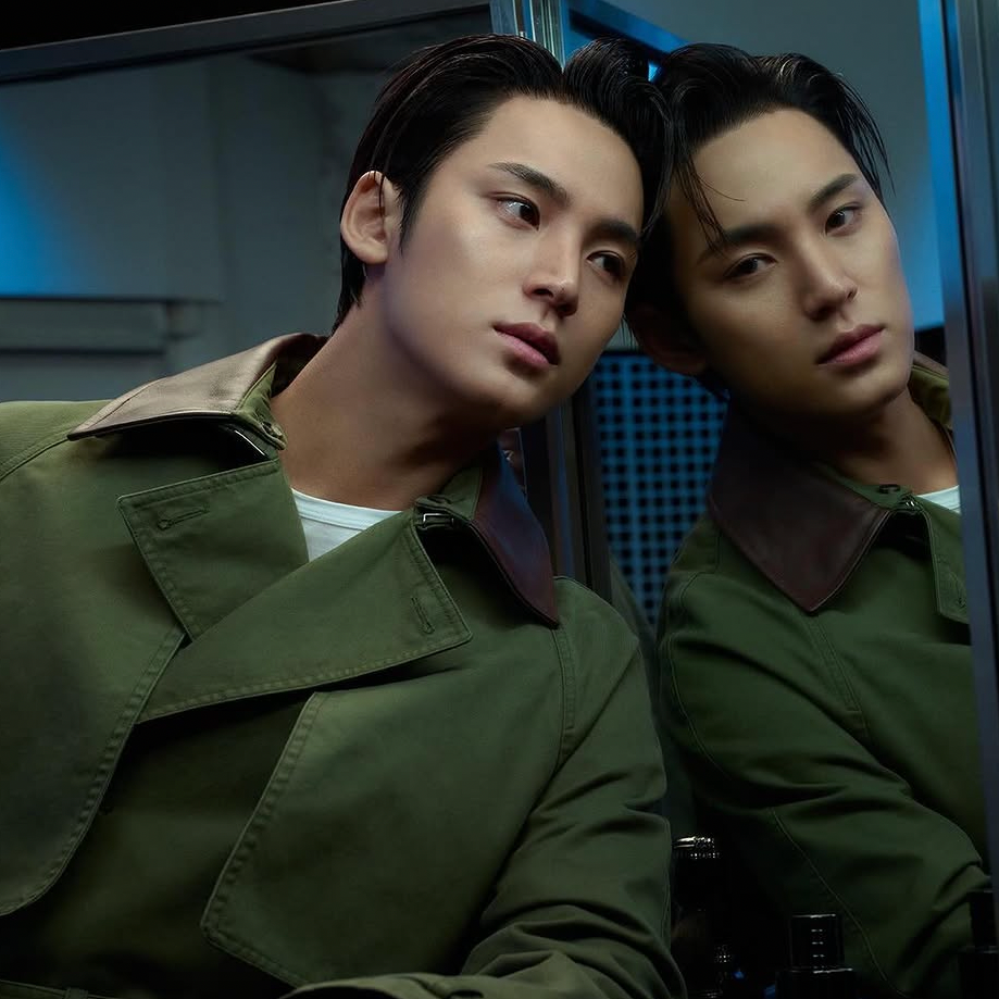 Recent activity shot of Mingyu (SEVENTEEN)