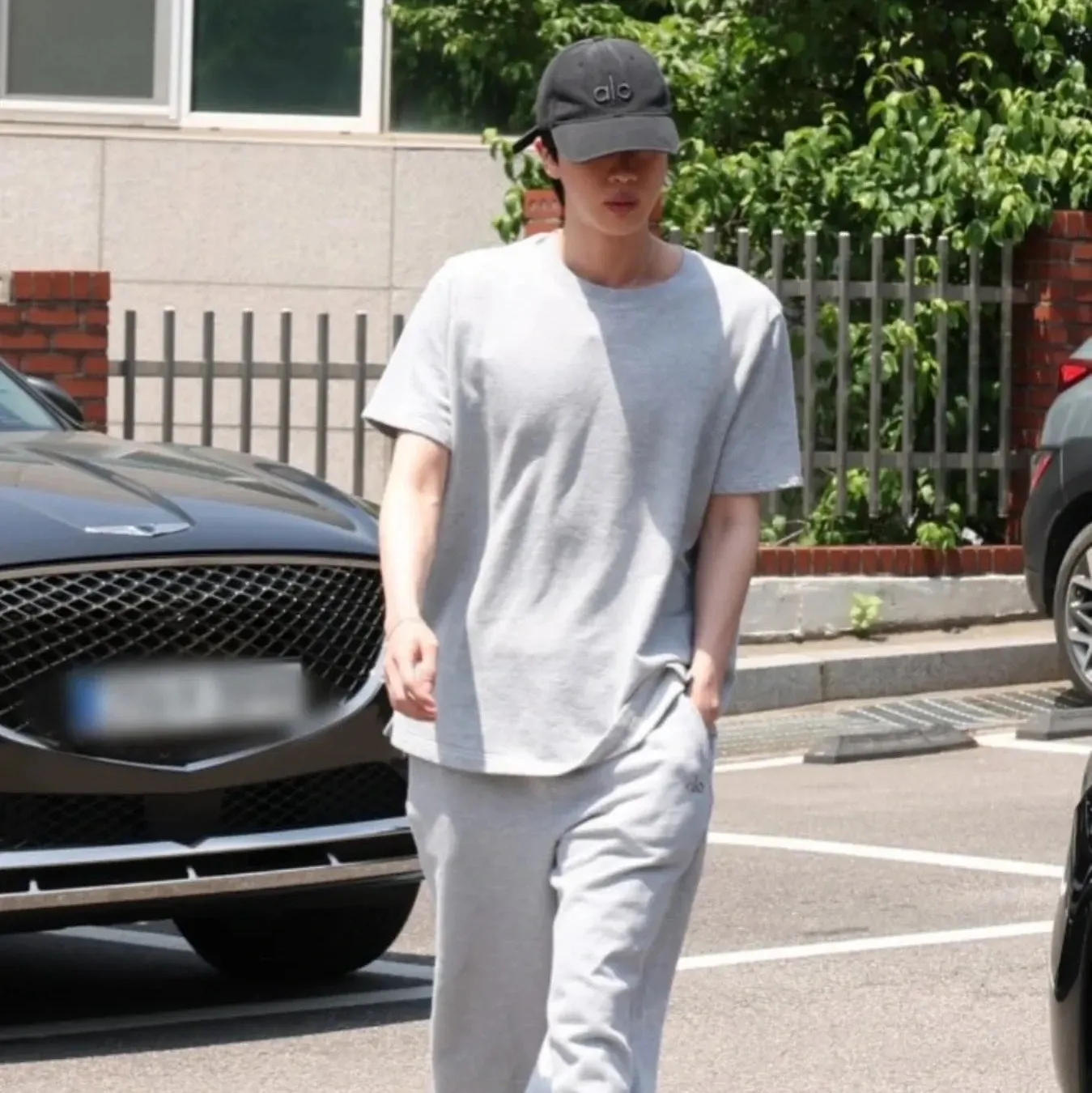 Recent activity shot of Jin (BTS)
