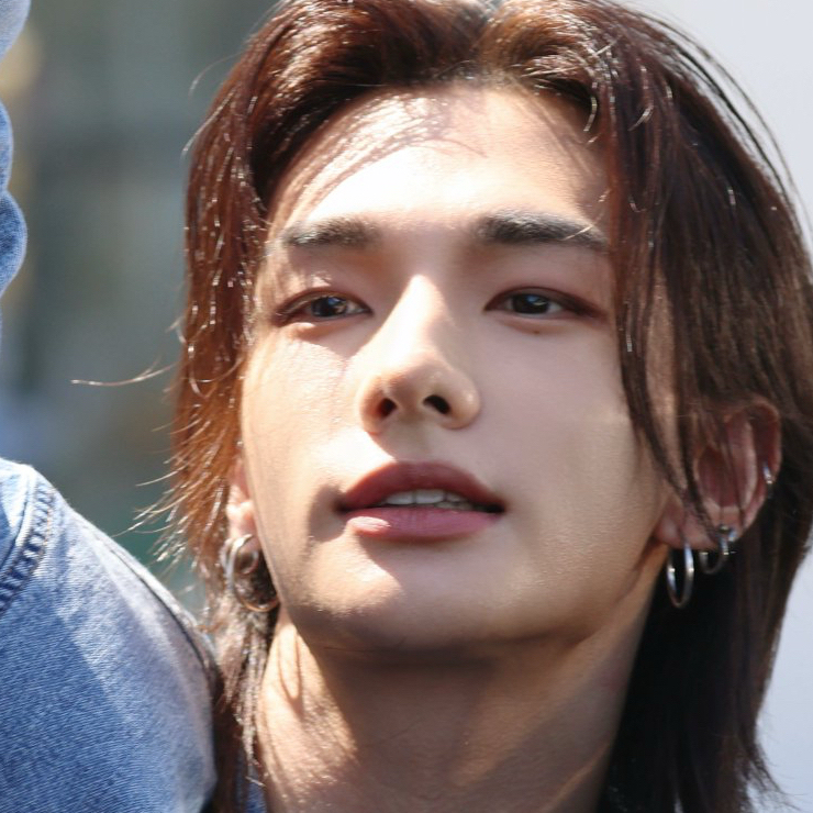 A moment captured by Hyunjin (Stray Kids)'s fan