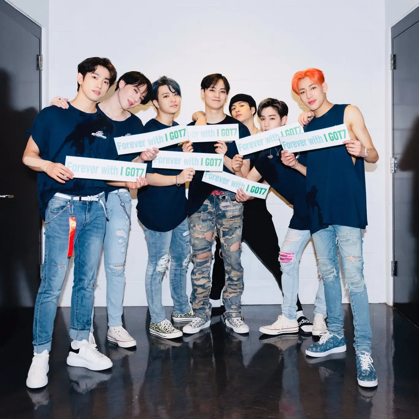 Potret di balik layar GOT7