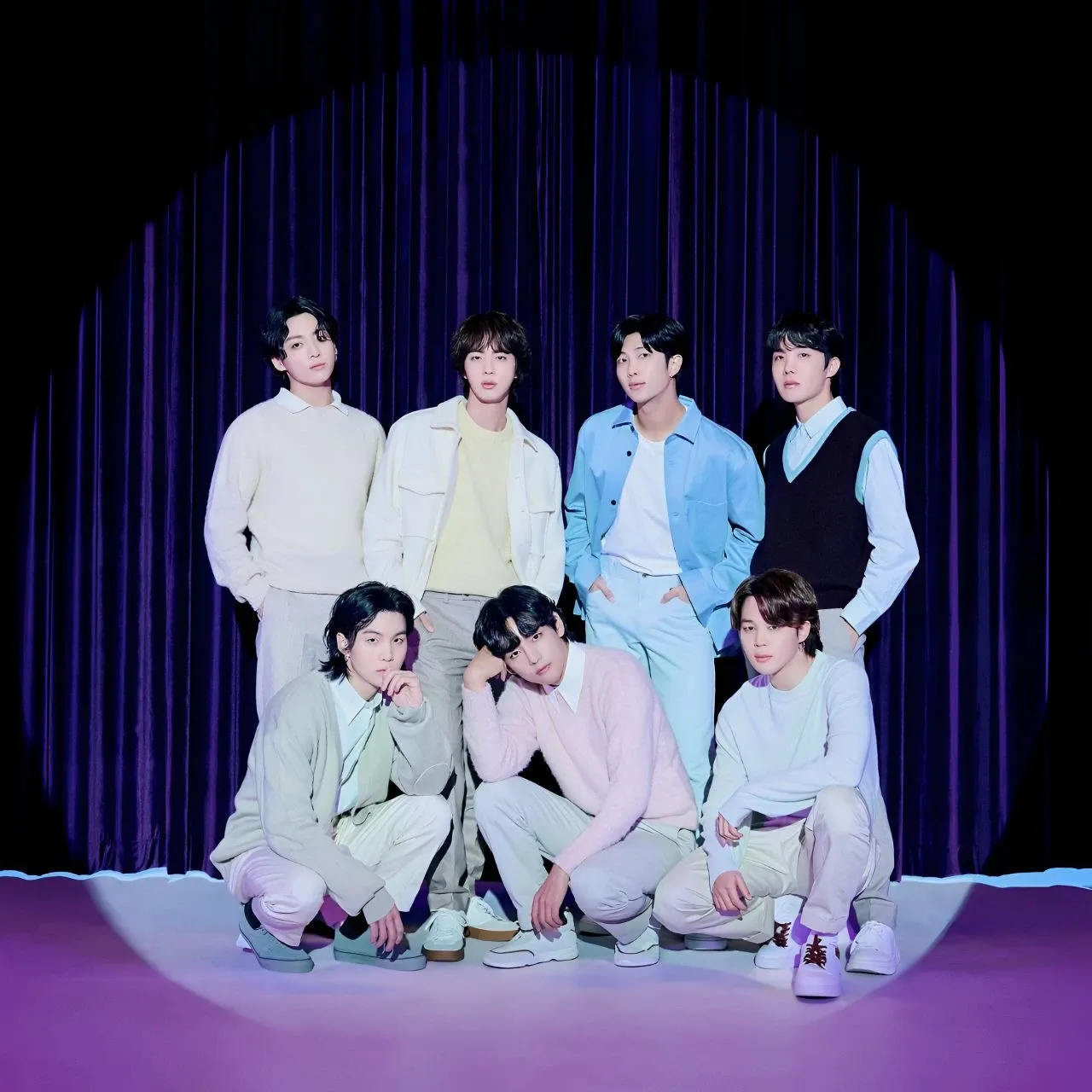 BTSの舞台裏ショット