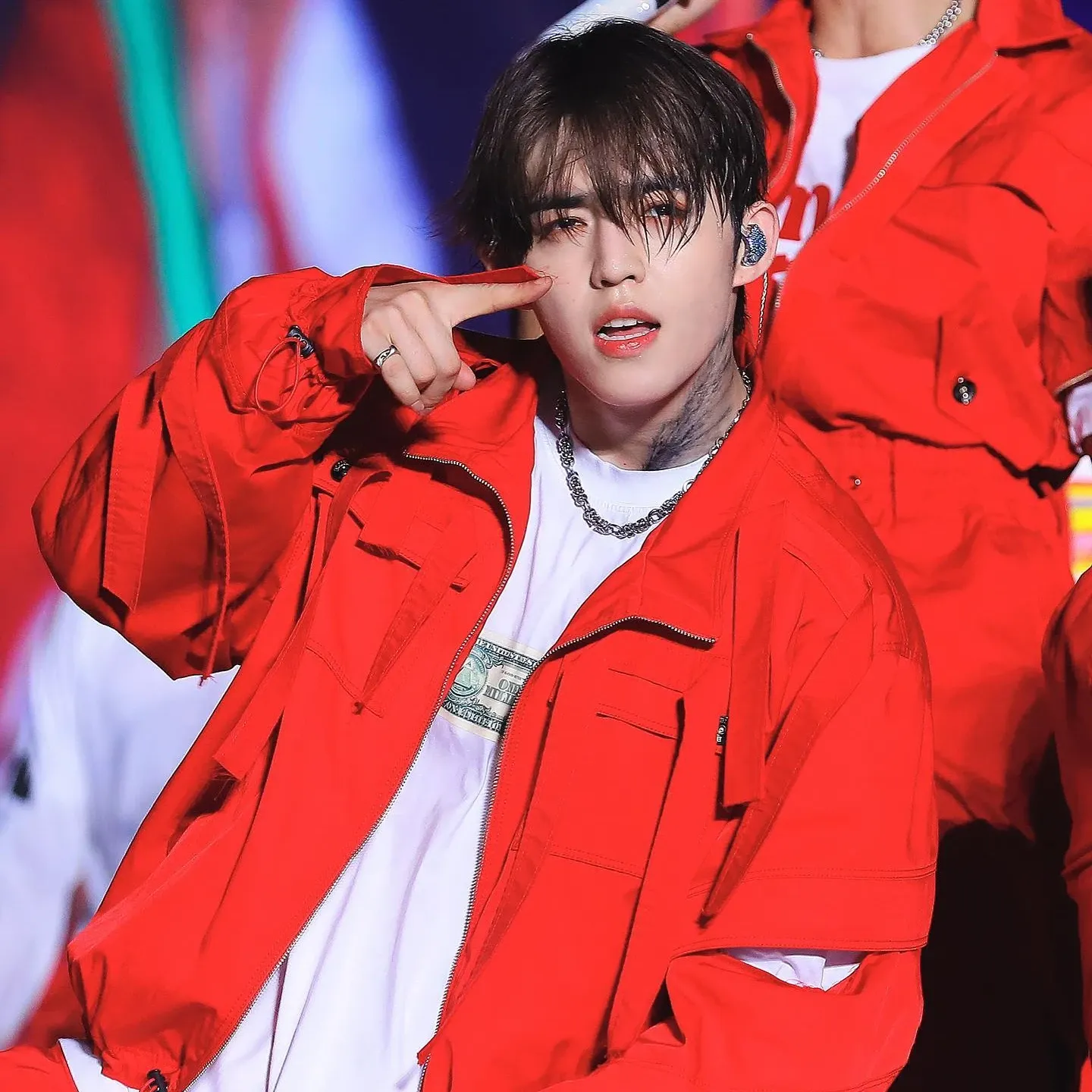 A moment captured by S.Coups (SEVENTEEN)'s fan
