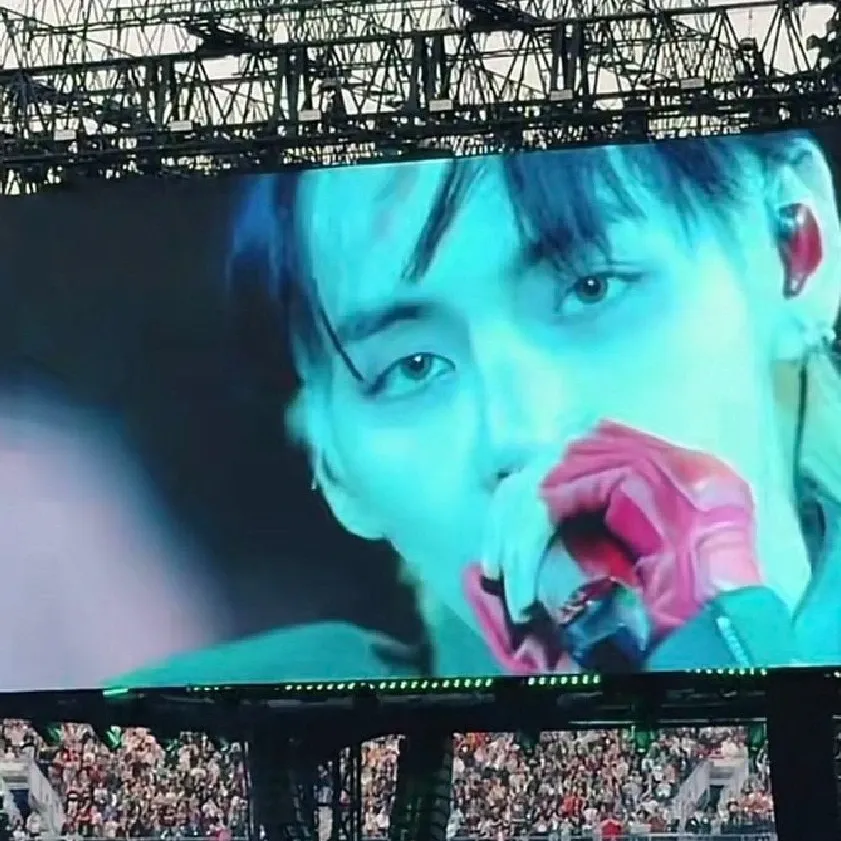 Momen yang diabadikan oleh penggemar V (BTS)