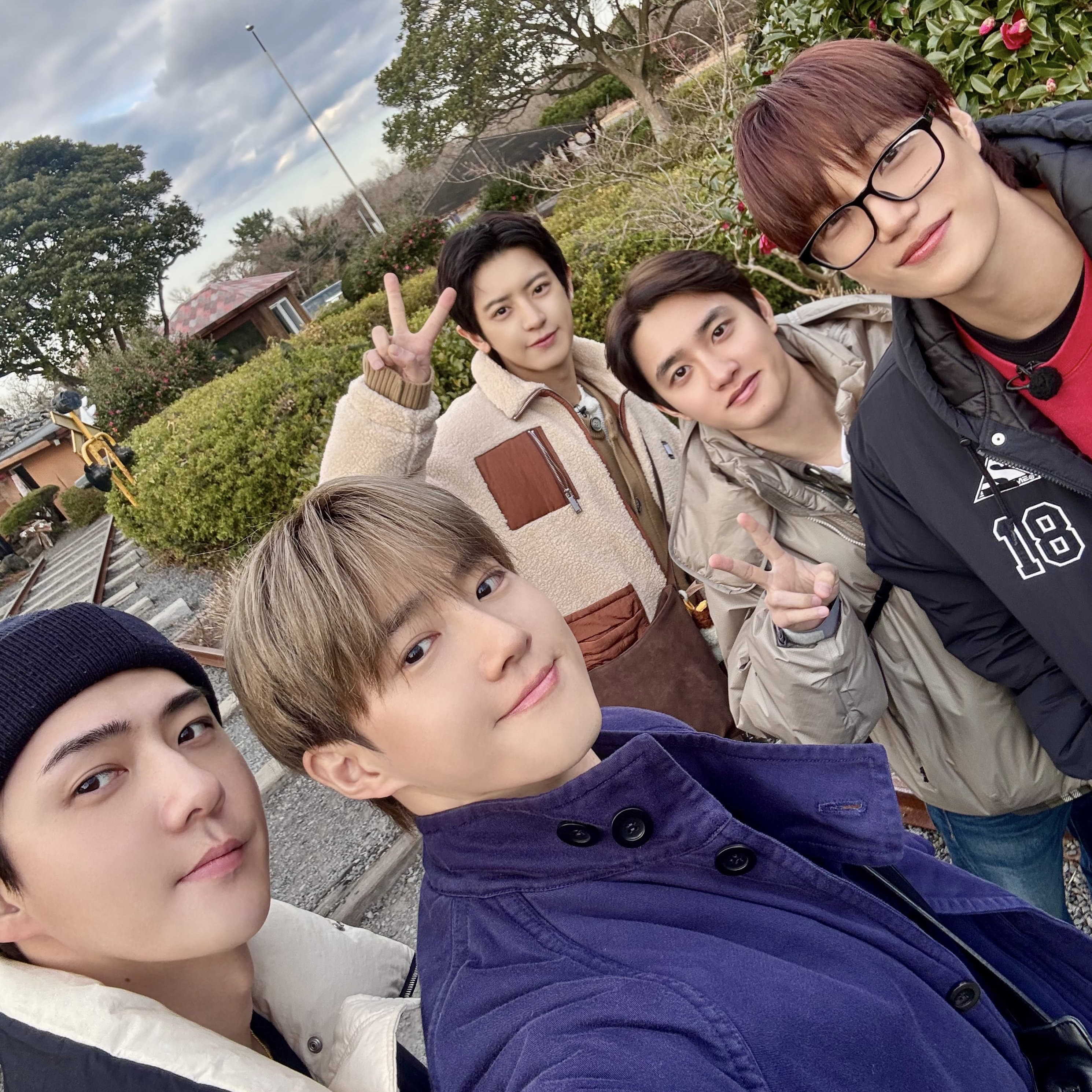 A moment captured by EXO's fan