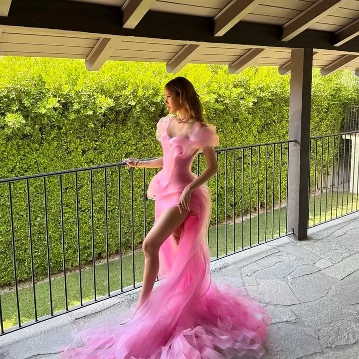 Momen yang diabadikan oleh penggemar Lisa (BLACKPINK)