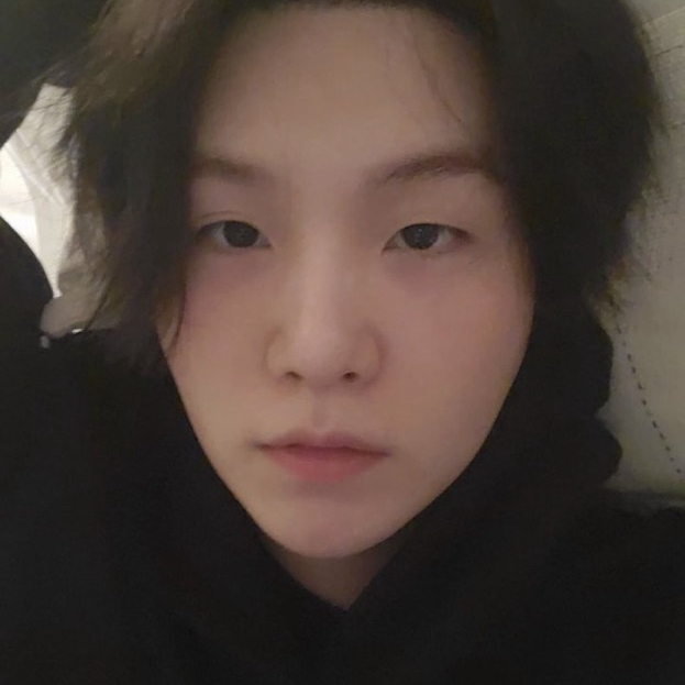Recent activity shot of SUGA (BTS)