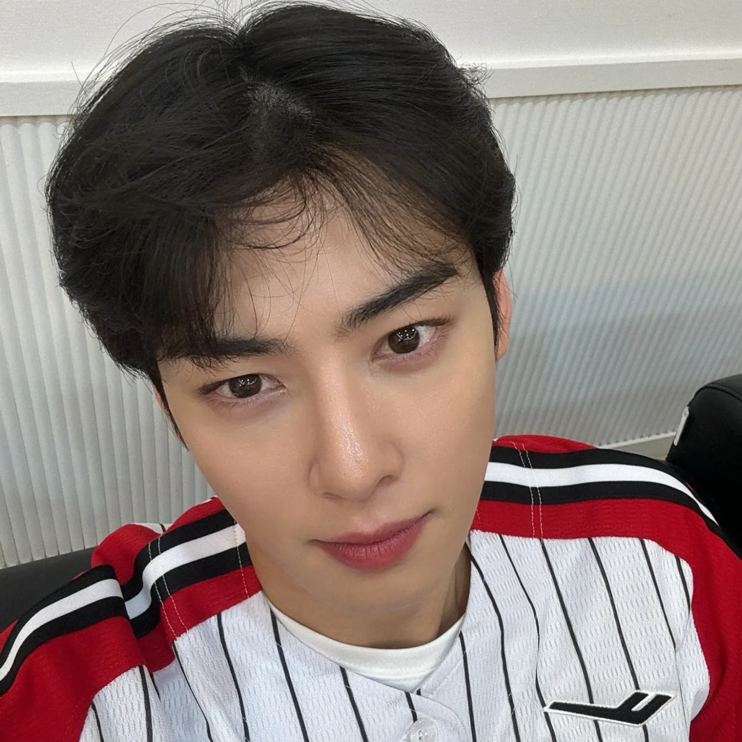 Recent activity shot of Eunwoo (ASTRO)