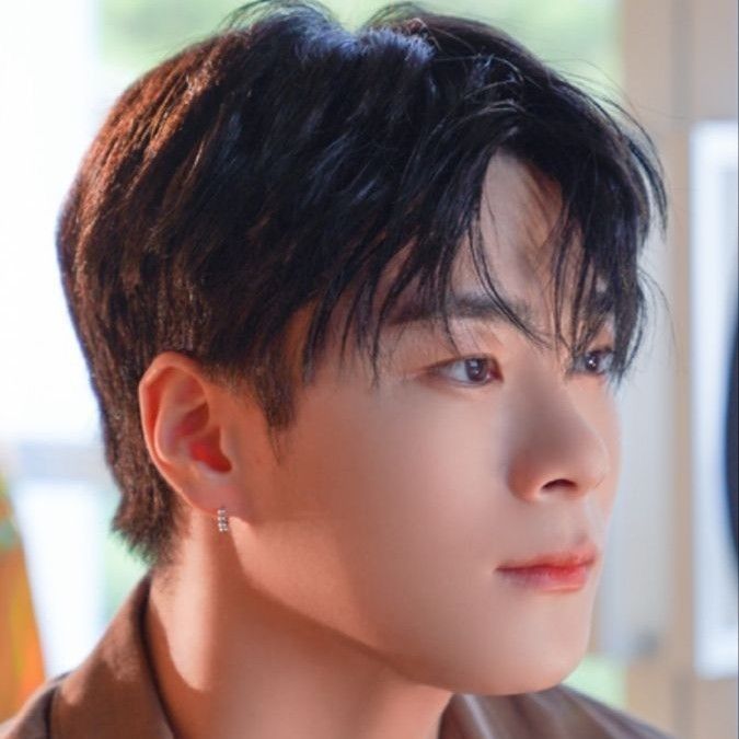 Recent activity shot of Moonbin (ASTRO)