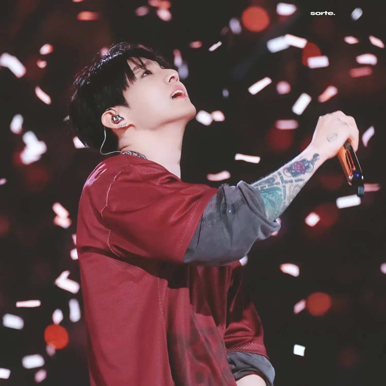 Recent activity shot of Jungkook (BTS)