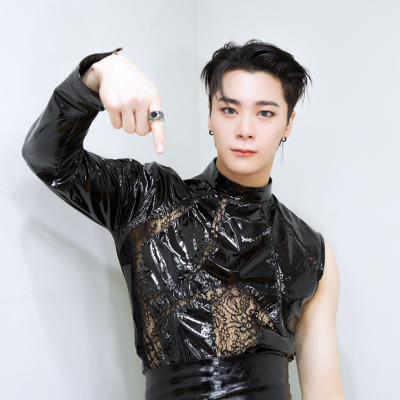 Recent activity shot of Moonbin (ASTRO)